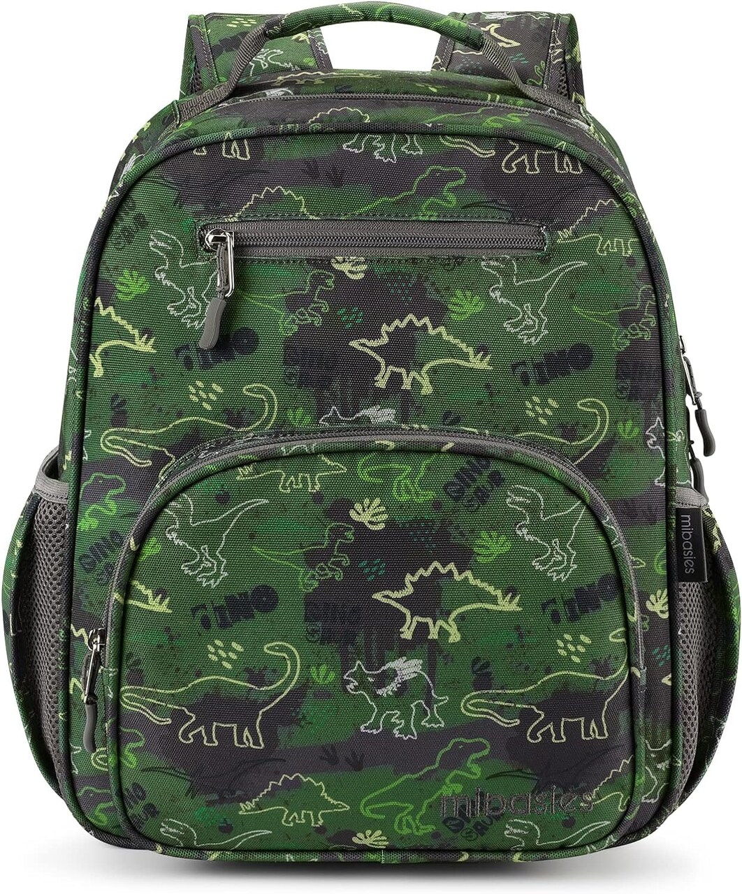 Boys Backpack for Elementary School, Backpack for Boys 5-8, Lightweight Kids Backpacks for Boys(Green Dinosaur)